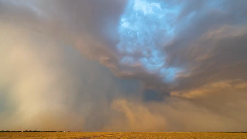 Wall of Dust Moves Over Eloy, Arizona WeatherBug