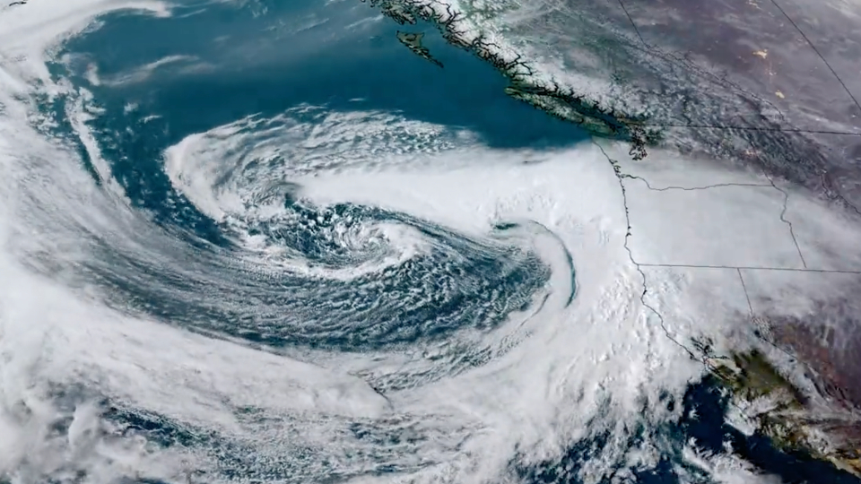 Storm Off West Coast _ Remnants of Tropical Storm Mario to soak ...