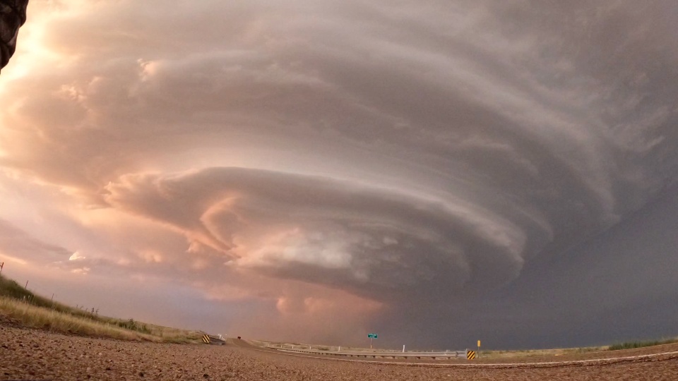 Supercell Swirls in Oklahoma Panhandle WeatherBug