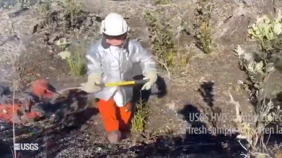 Volcano Lava Sampling in Hawaii | WeatherBug