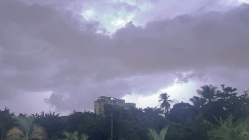 Timelapse of Fiona Captures Clouds Rolling and Lightning WeatherBug