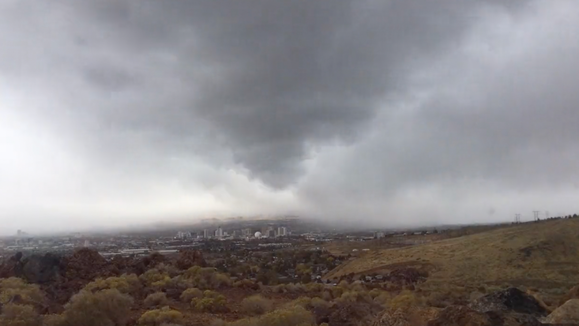 Cold Front Sweeps Over Western Nevada WeatherBug