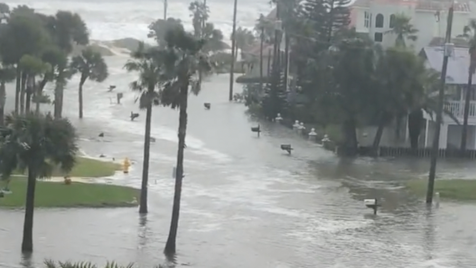 Nicole Turns Florida Streets Into River WeatherBug