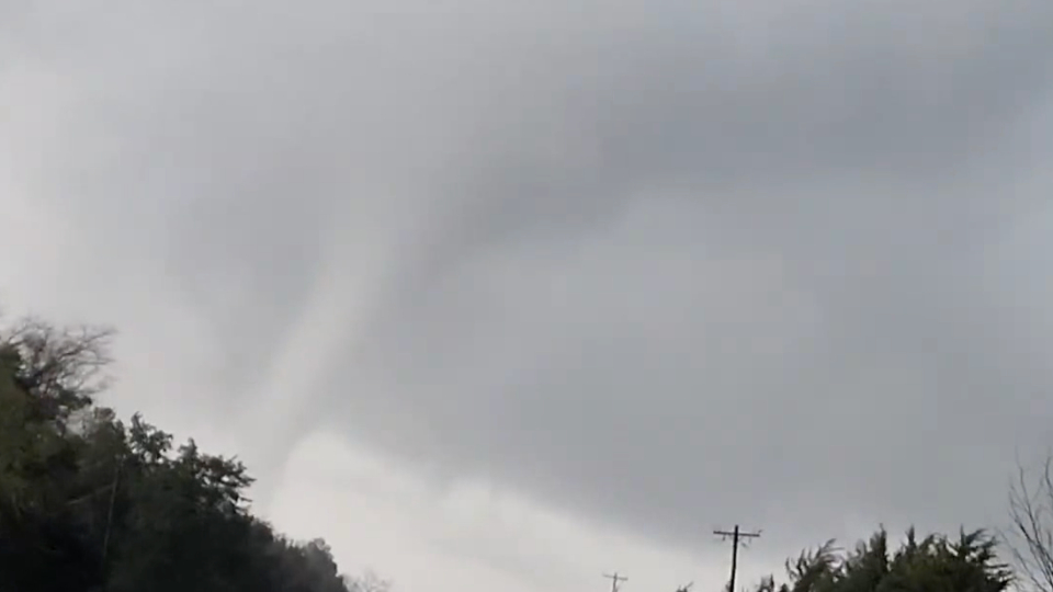 Tornado Damages Homes in East Texas WeatherBug