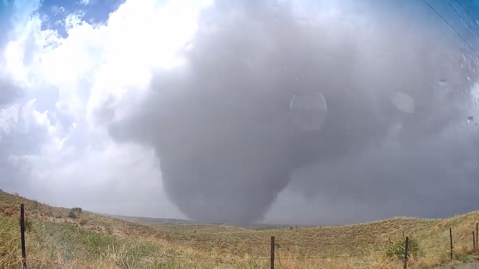 Large Tornado Timelapse in Nebraska WeatherBug