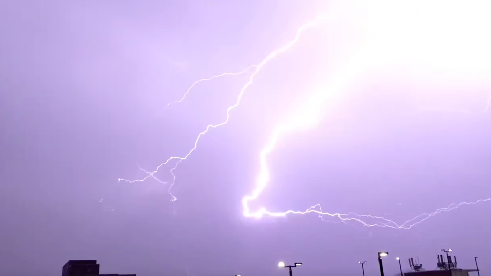 December Lightning Show in Pennsylvania WeatherBug