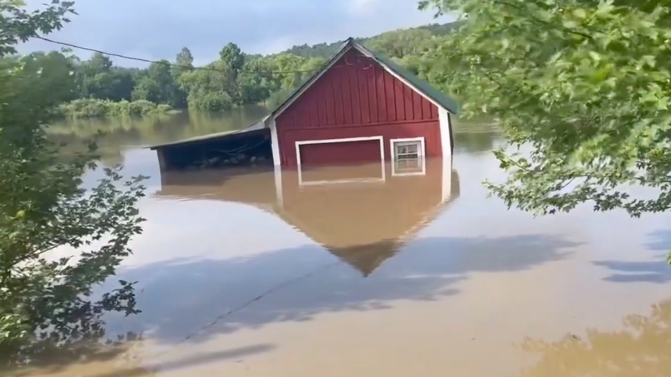 Major Flooding Hits Vermont WeatherBug