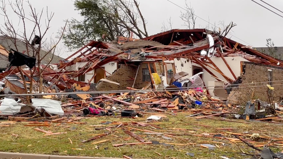 Multiple Tornadoes Destruction In Oklahoma | WeatherBug