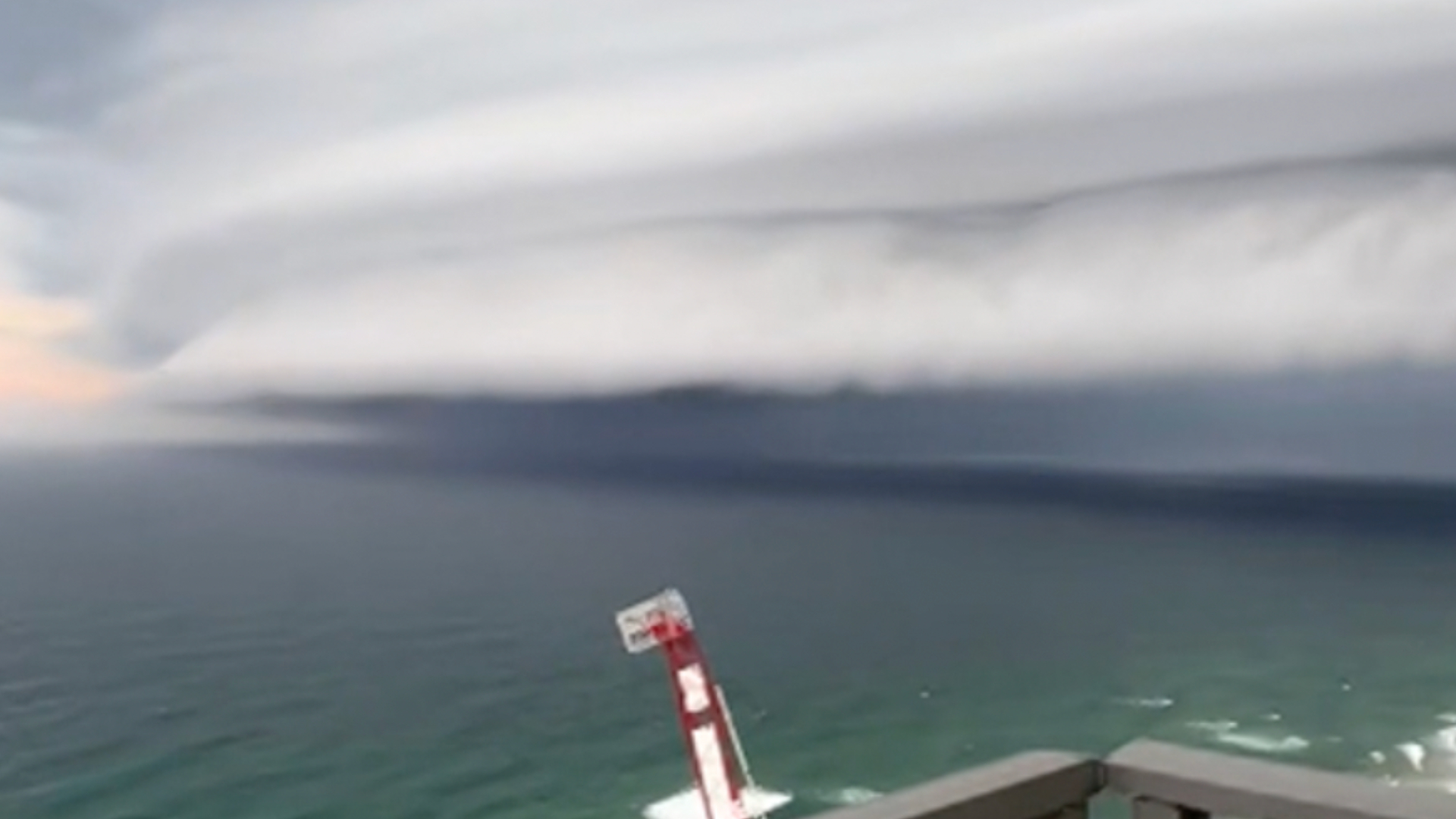 Stunning Shelf Cloud Off Australia Coast | WeatherBug