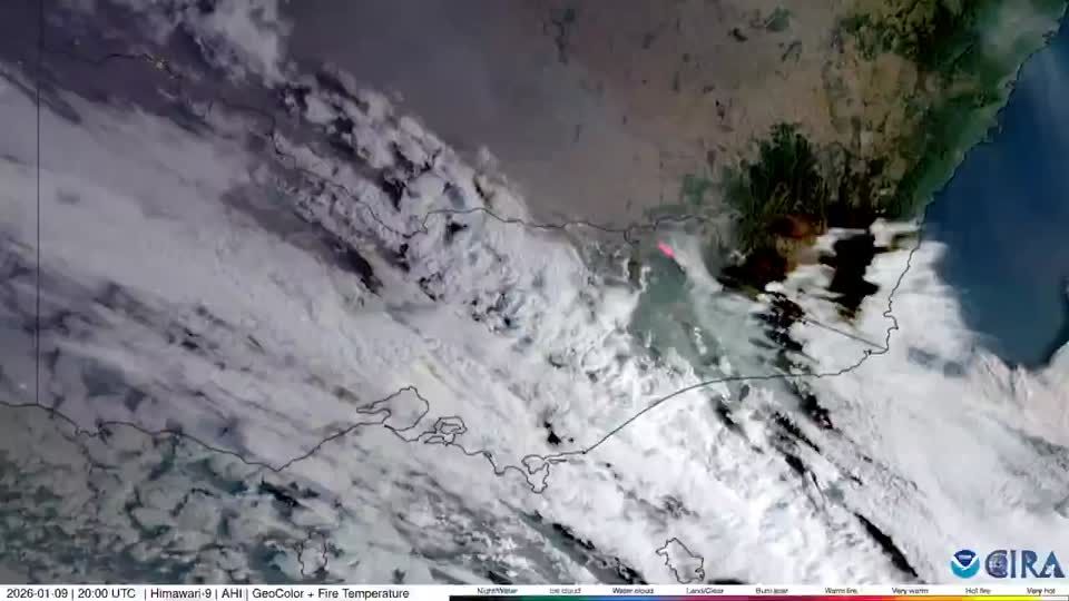 Numerous Bushfires Seen From Space | WeatherBug