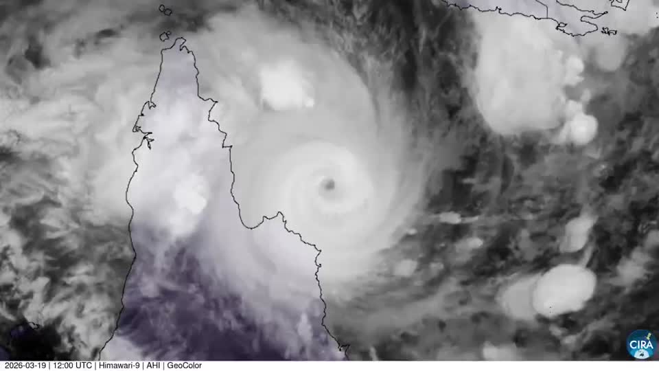 Tropical Cyclone Narelle Storms Australia | WeatherBug