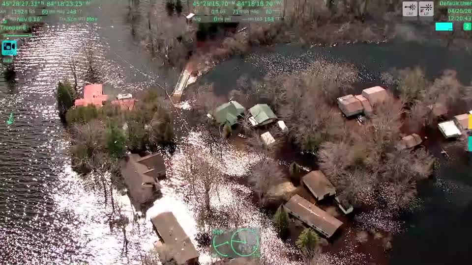 Dam Levels Causes Flooding Michigan | WeatherBug