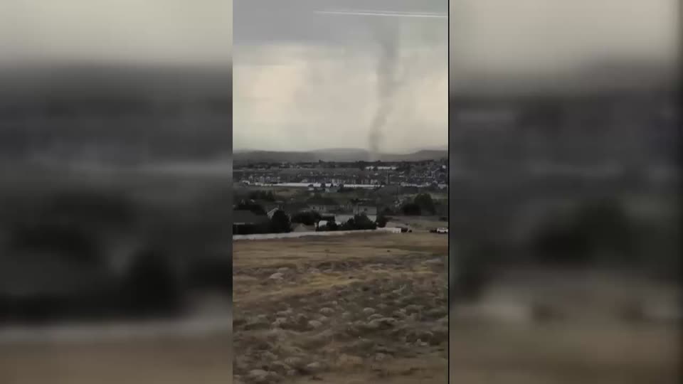 Whirlwind Whips Up Dust