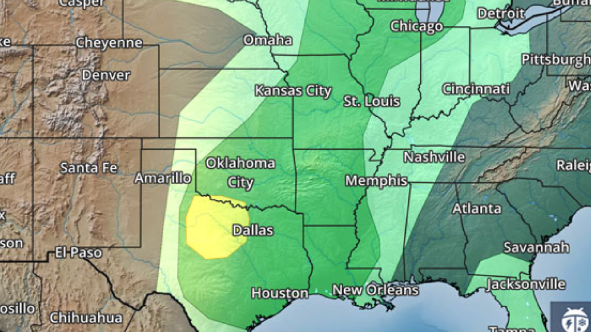 Big Storms Eye Southern Plains To The Midwest | WeatherBug